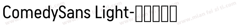ComedySans Light字体转换